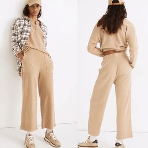 Madewell MWL Cozybrushed straight sweatpants